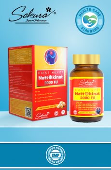 Hình SP Hoạt Huyết Sakura Nattokinat 2000 FU